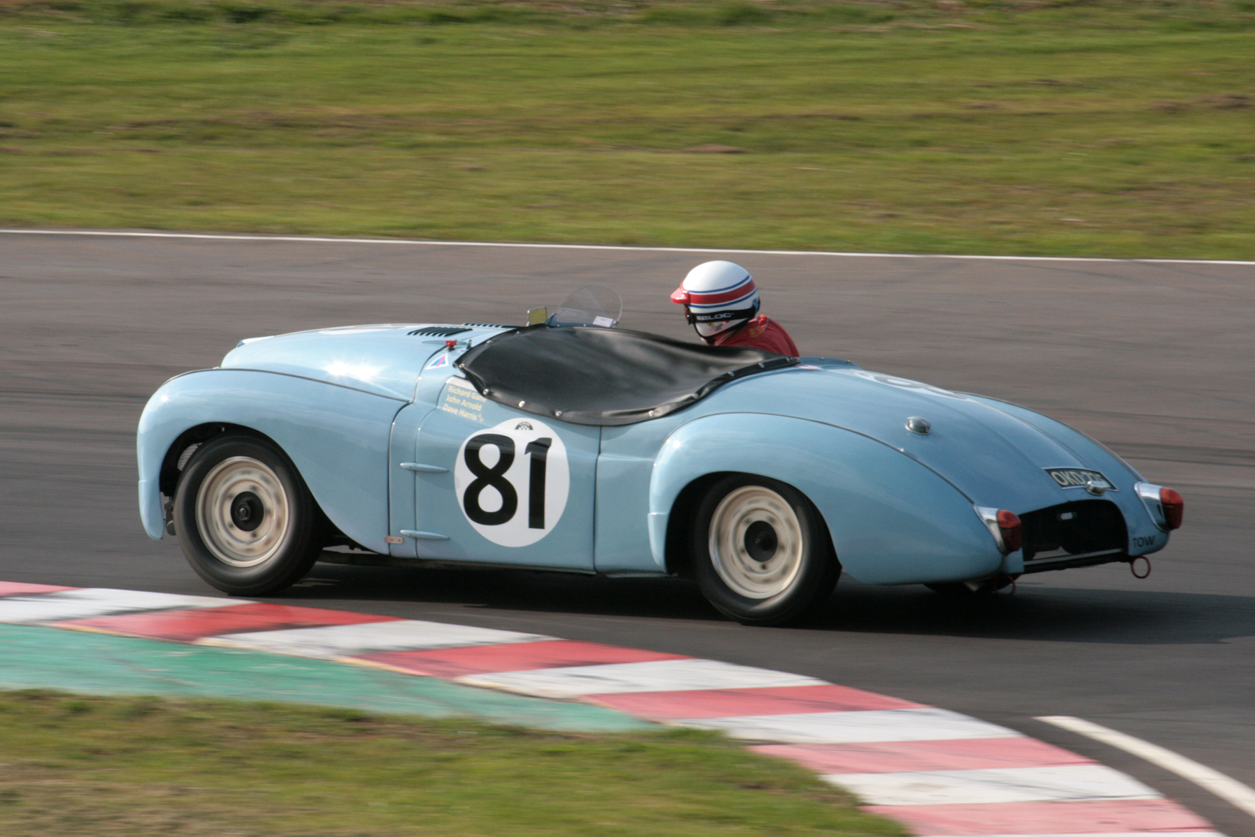 Always great to see a Jowett Jupiter out - Richard Gane and JohnArnold brought the car into 27th Photo - JohnTurner