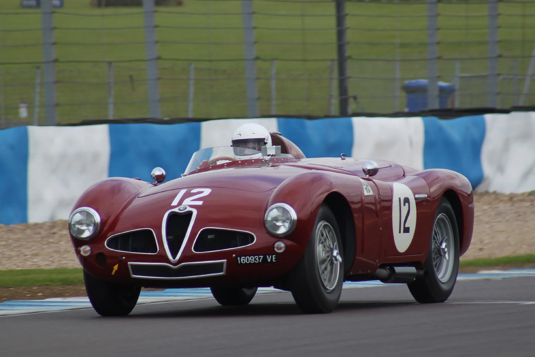 Improved braking for Chris Mann in his Alfa Romeo Disci Volante Photo - Bob Bull, Tripos Media