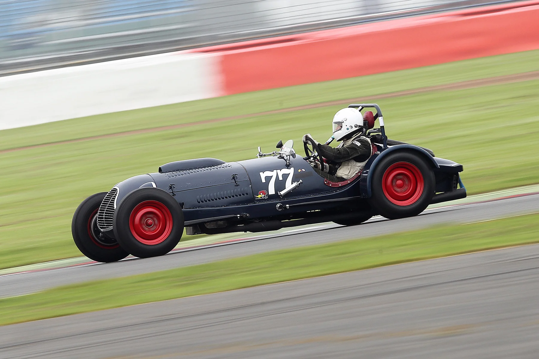 Rob Manson in the Baldwin Mercury Special, a great guest car Photo - Mick Walker
