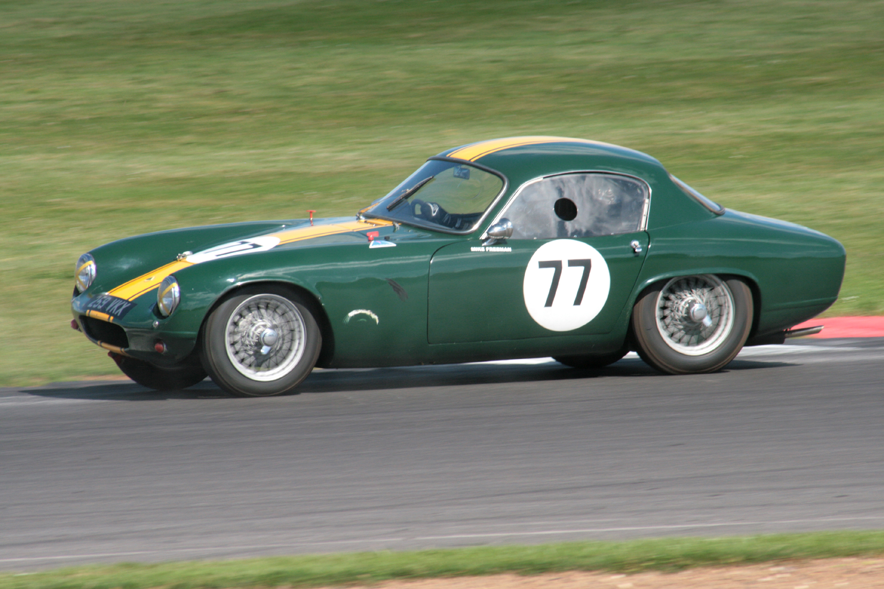 Mike Freeman finished 3rdin his Lotus Elite Photo - John Turner