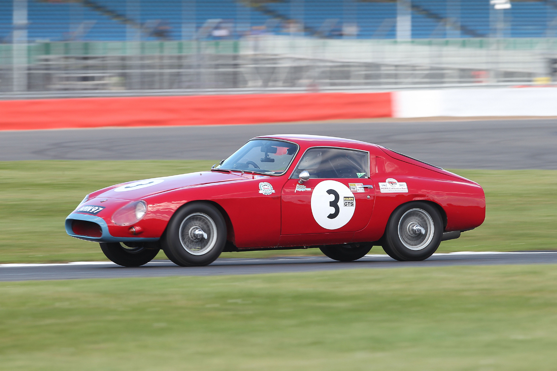 The only entry in the Invitation class was the unique WSM MGB driven by the Tony Wilson- Spratt, son of the car's designer/builder, the late Douglas Wilson -Spratt. Photo - Mick Walker