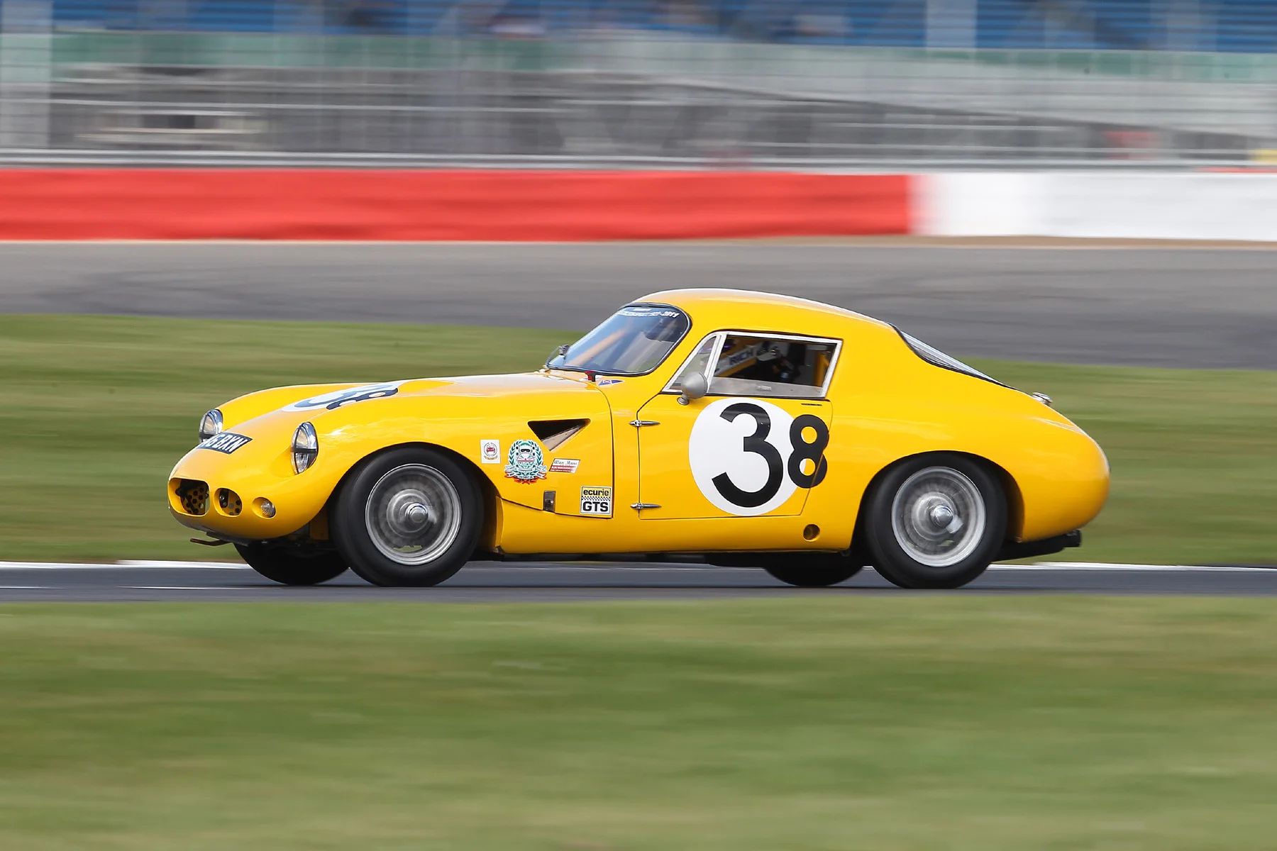 The voluptuous lines of the original Sebring Sprite, unlike any other, are shown to good effect here Photo - Mick Walker