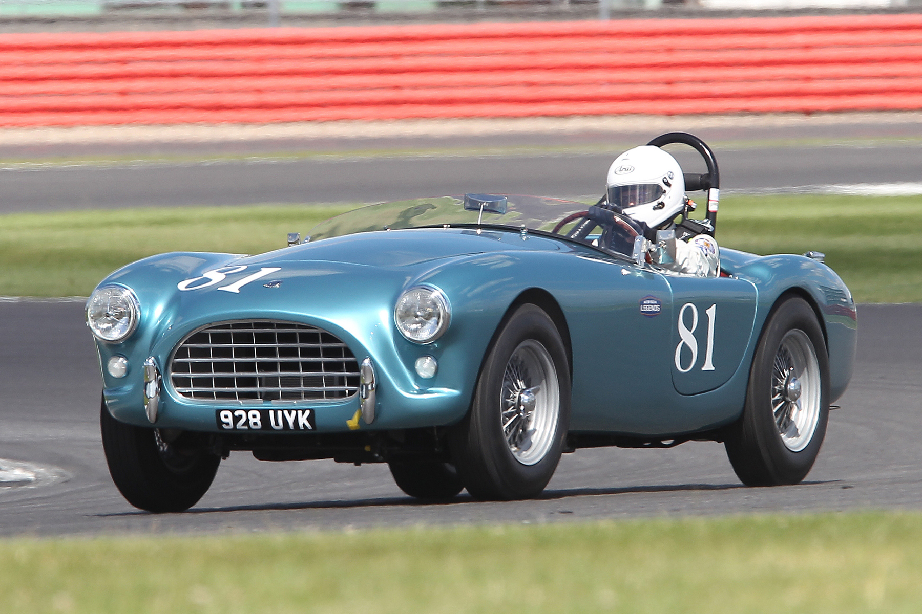 David Cottingham's preferred racing mount these days is his much enjoyed AC Ace Bristol, and why not? Photo - Mick Walker