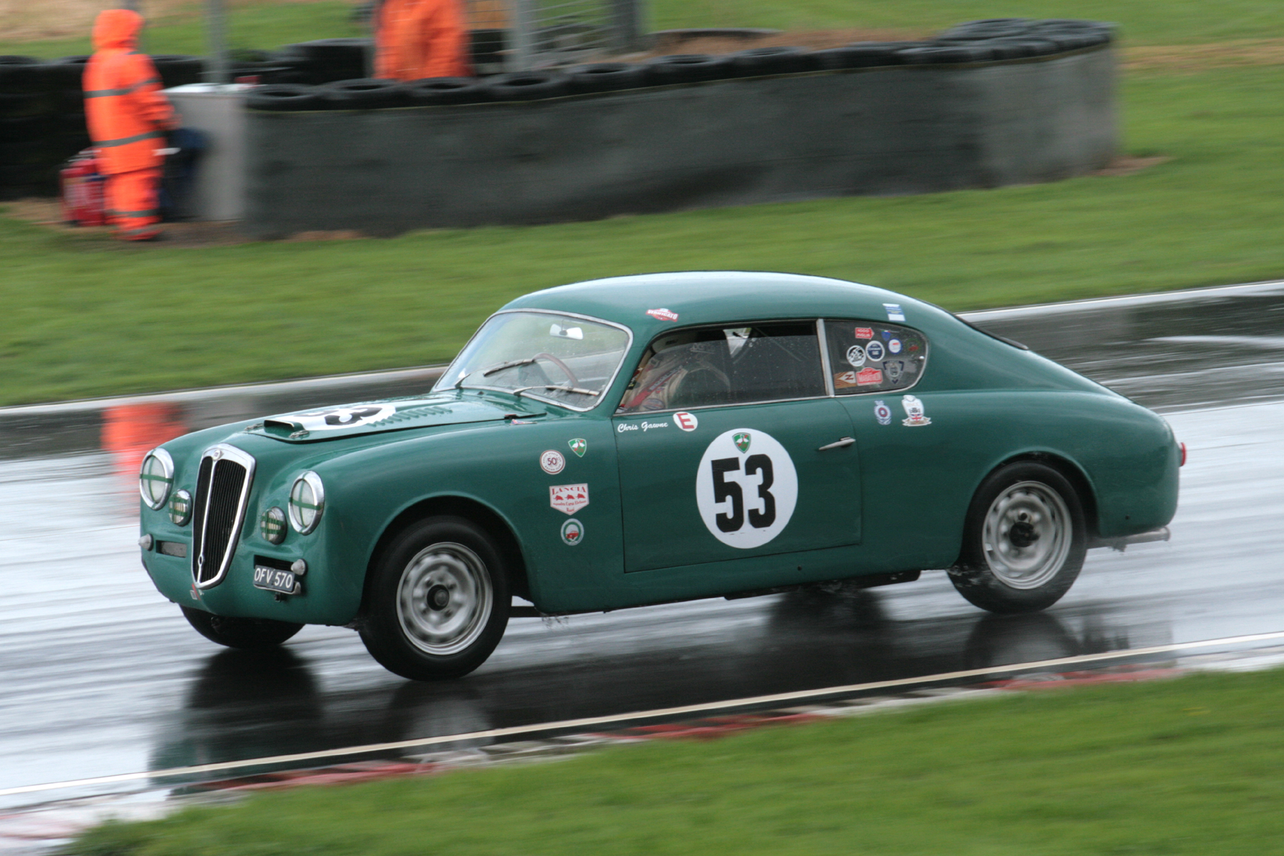 It's been good to see Chris Gawne return to us this year in his Lancia Aurelia B2oGT Photo - John Turner. 