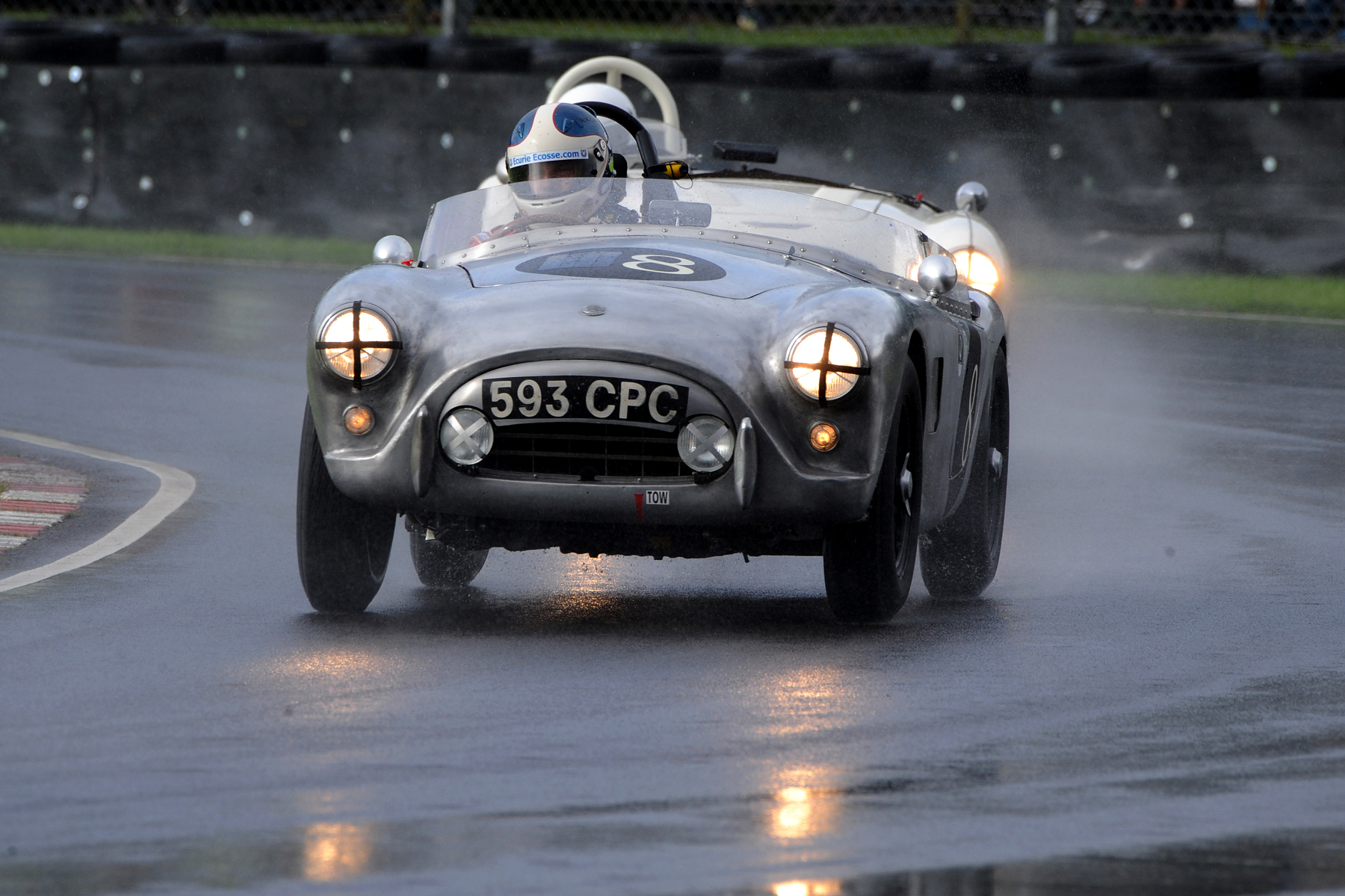 Head on shot of Kevin Kivlochan in the AC Ace Bristol Photo - Jeff Bloxham