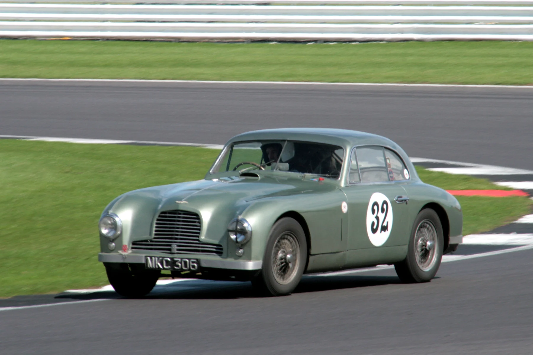 So good to see an Aston GT back on the grid and an early one at that! Mark Campbell's ex Le Mans DB2 - Photo - John Turner