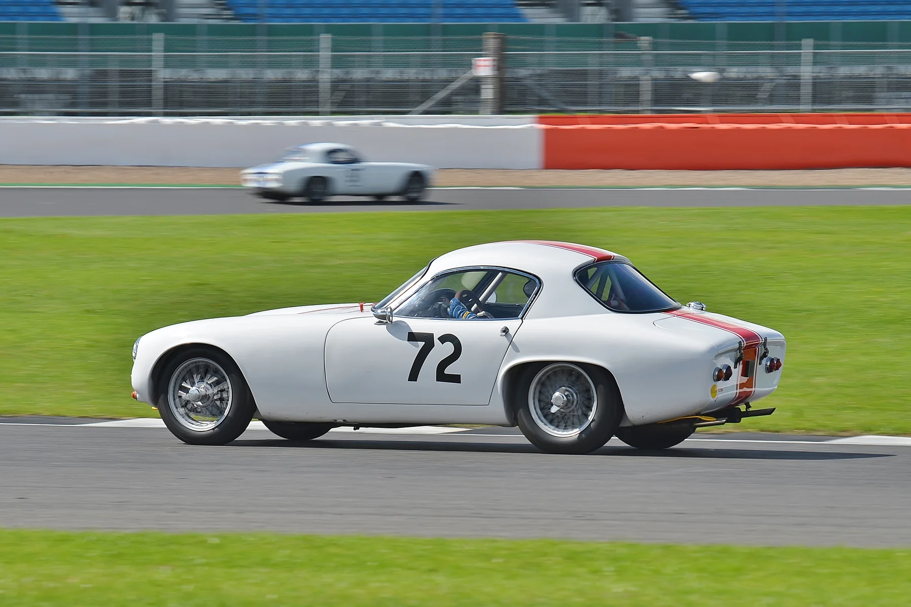 Nick Atkins in his Lotus Elite Photo - Peter Olley, Tripos Media