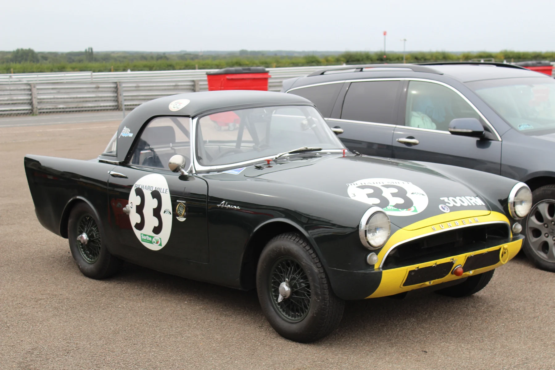 Keith Hampson’s Sunbeam Alpine Le Mans, always a welcome sight, which he shared with Tristan Bradfield. Photo - John Turner