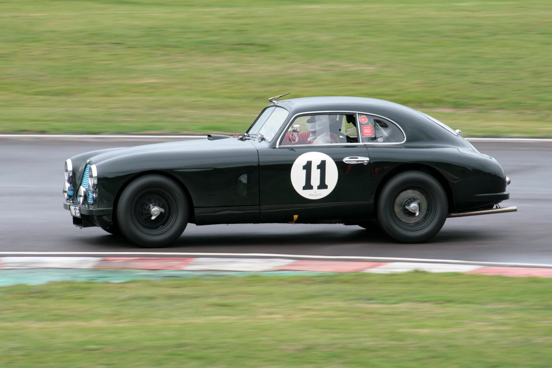 Recent Goodwood Revival winner, in the hands of Darren Turner, the ex works DB2 driven to 13th by Anthony Green Photo -John Turner