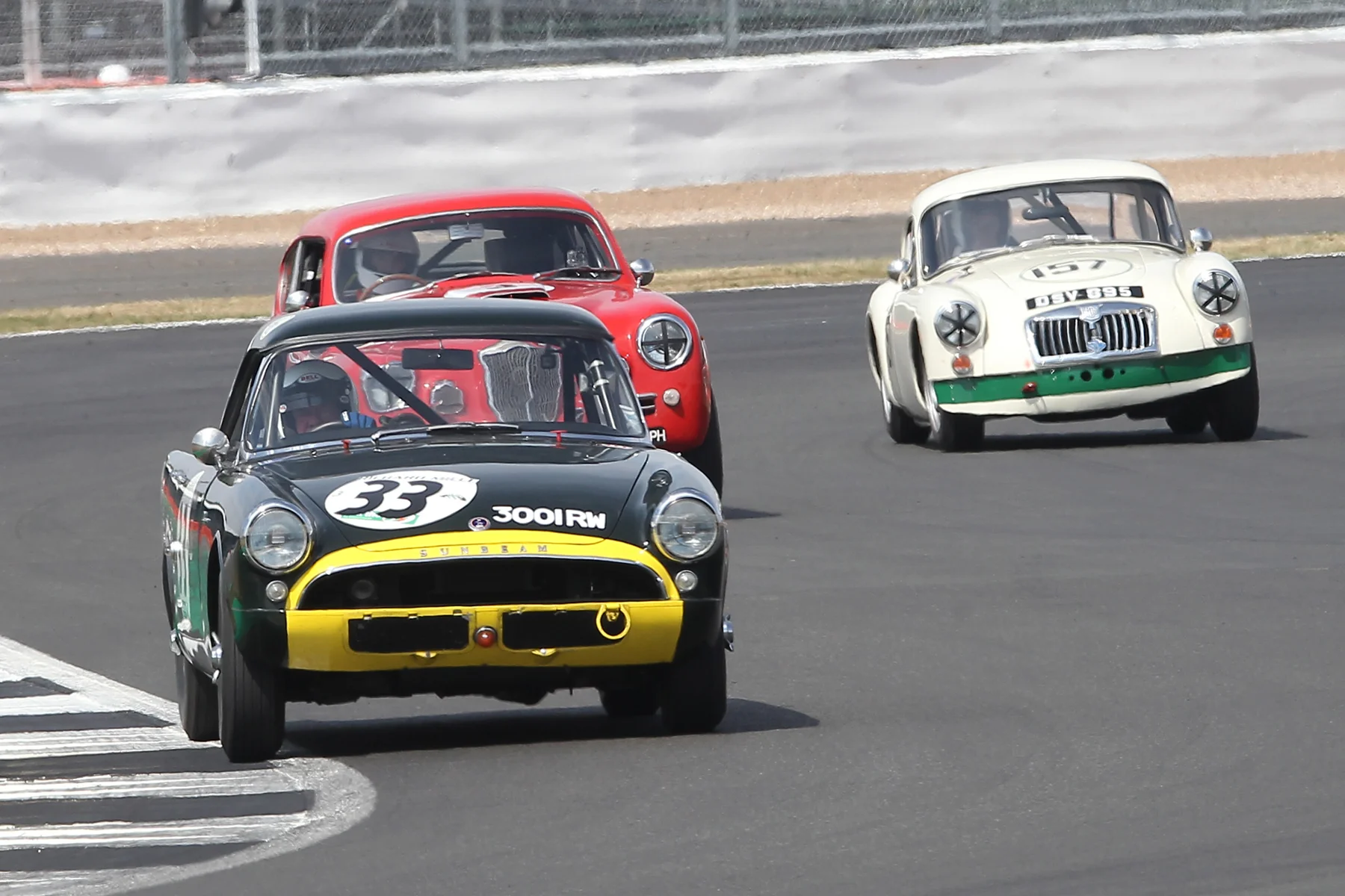 The 3 way battle, mentioned in the text above Photo - Mick Walker