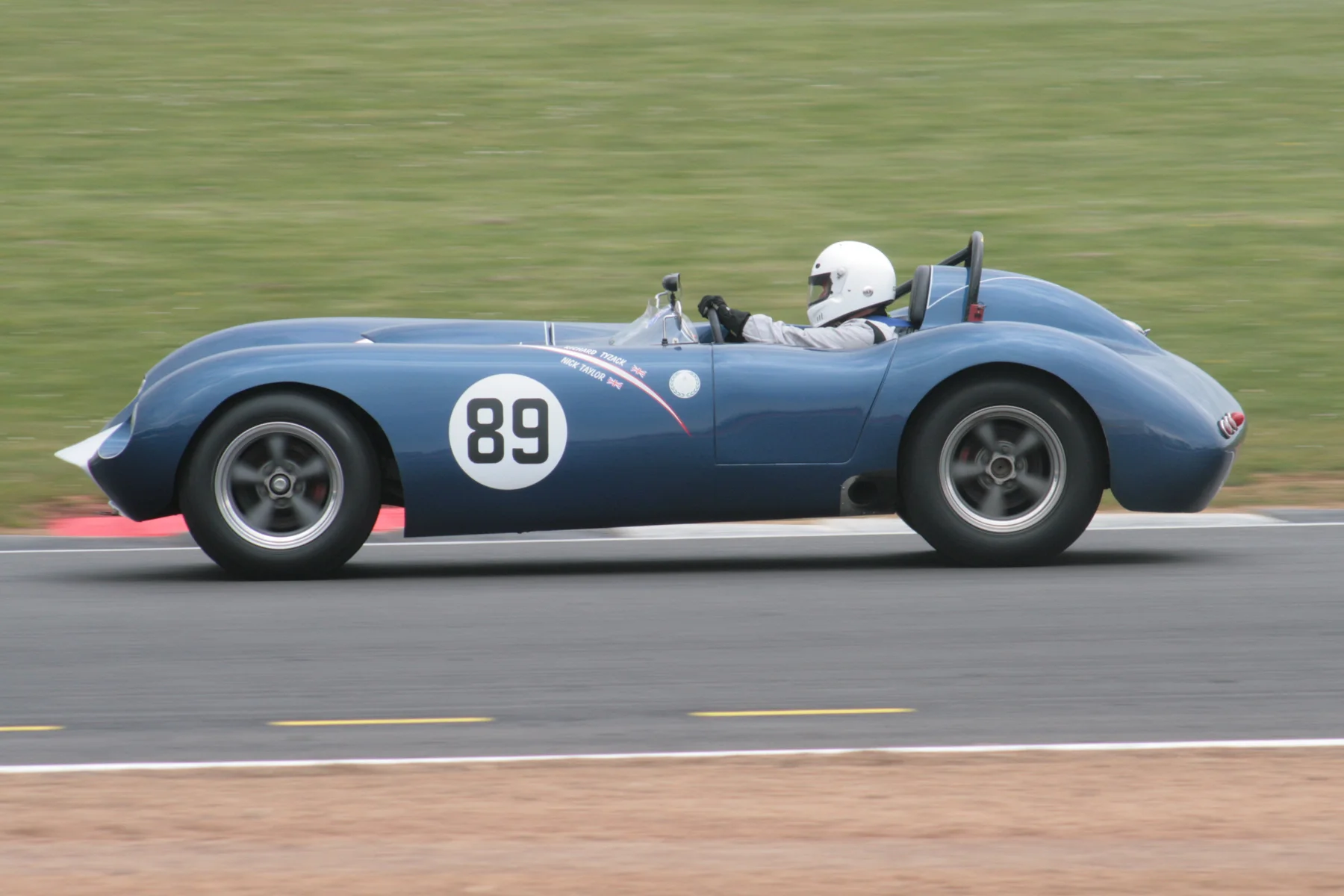 Richard Tyzack in the Kellison J4R. Photo - John Turner