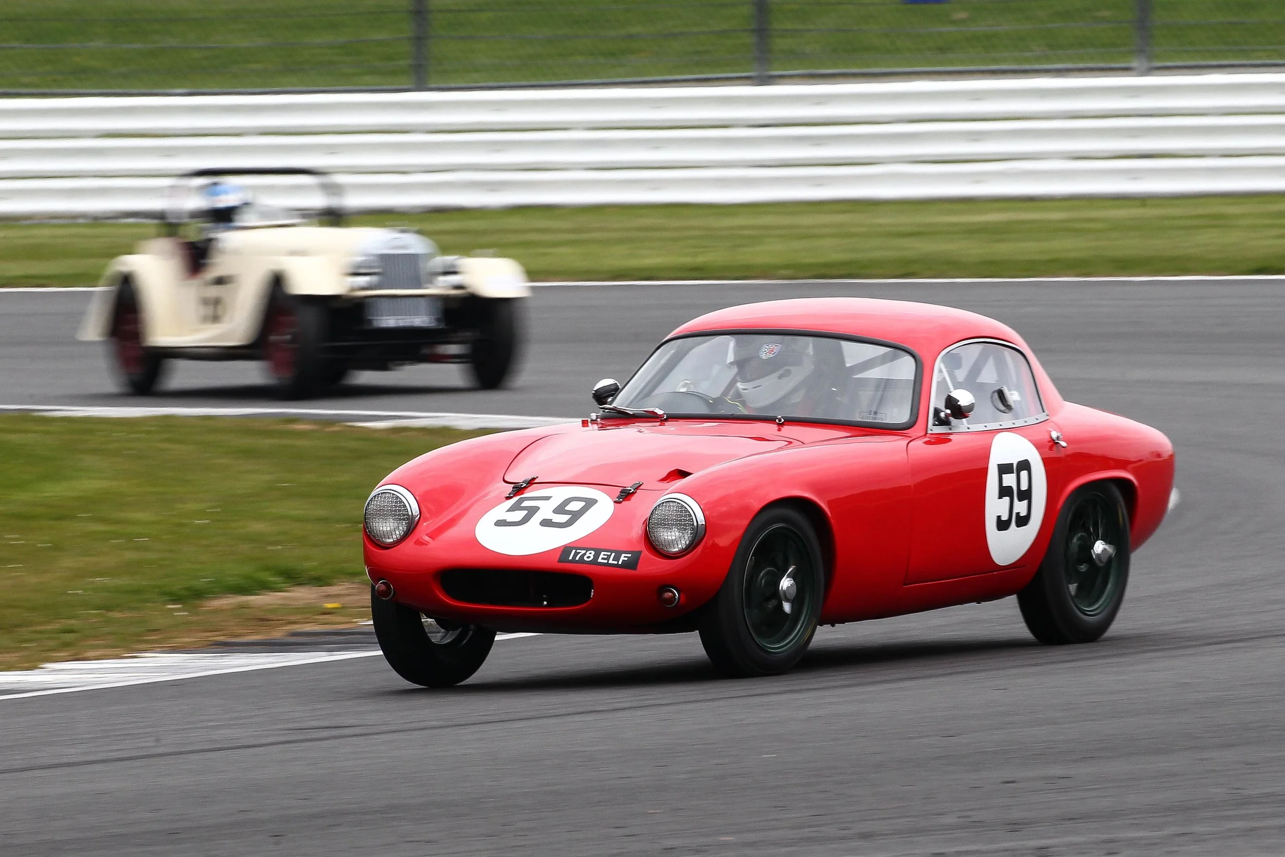 Dougal Cawley (Lotus Elite). Photo - Richard Styles