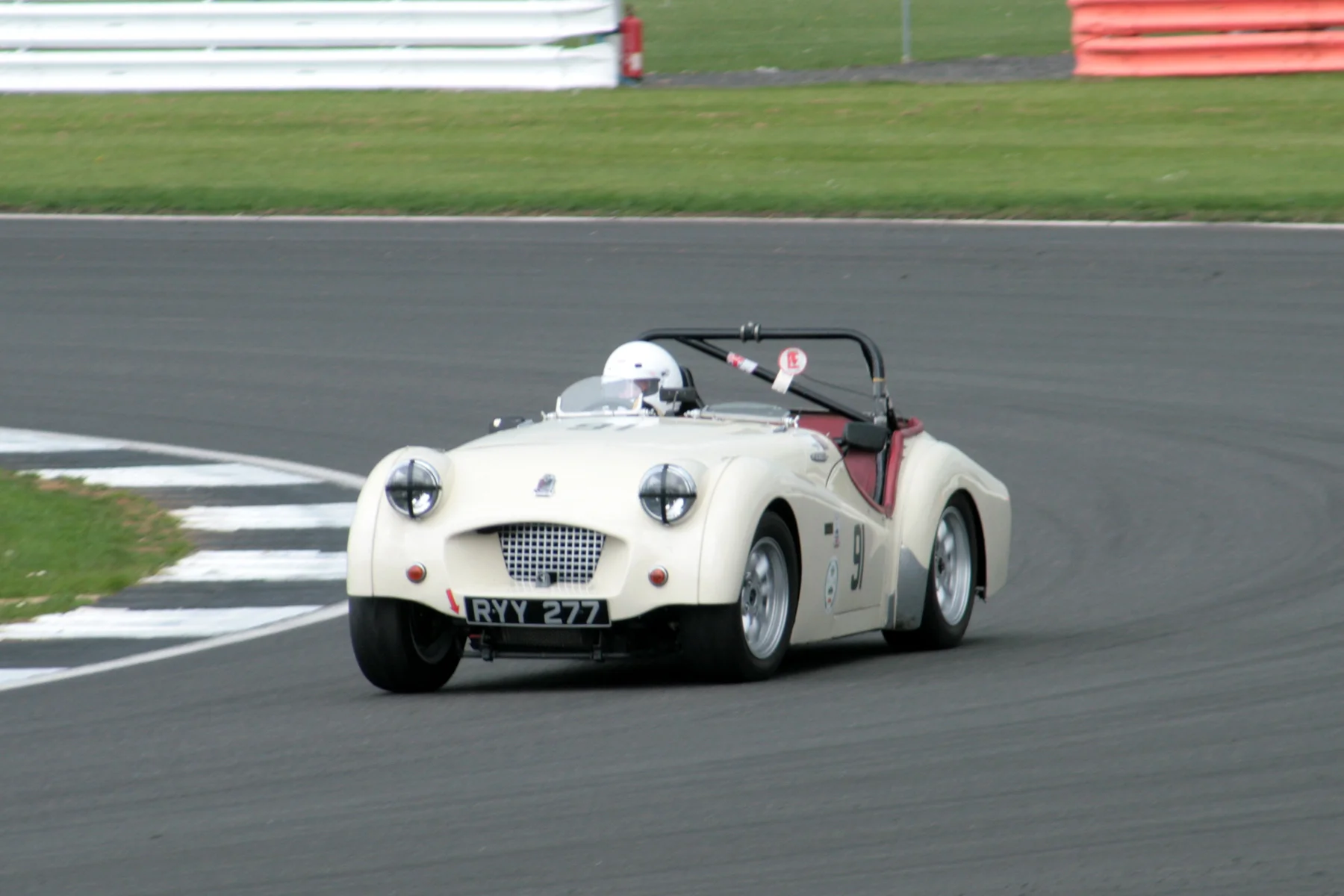 Richard Owen finished 23rd in his Triumph TR2 . Photo - John Turner