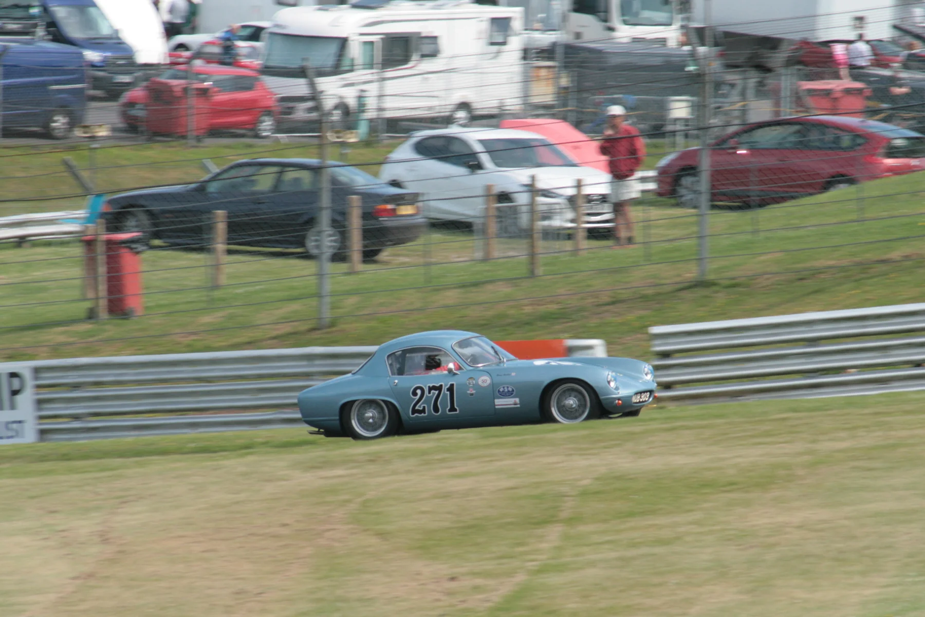 Brian Arculus exits Surtees and heads up Pilgrims Drop on his way to FISCAR pole. Photo - John Turner