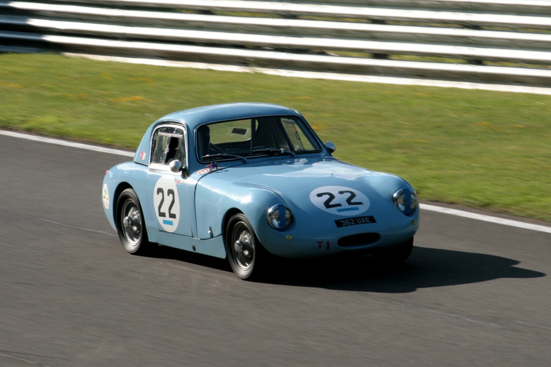 Tony Davis in his Sebring Sprite
