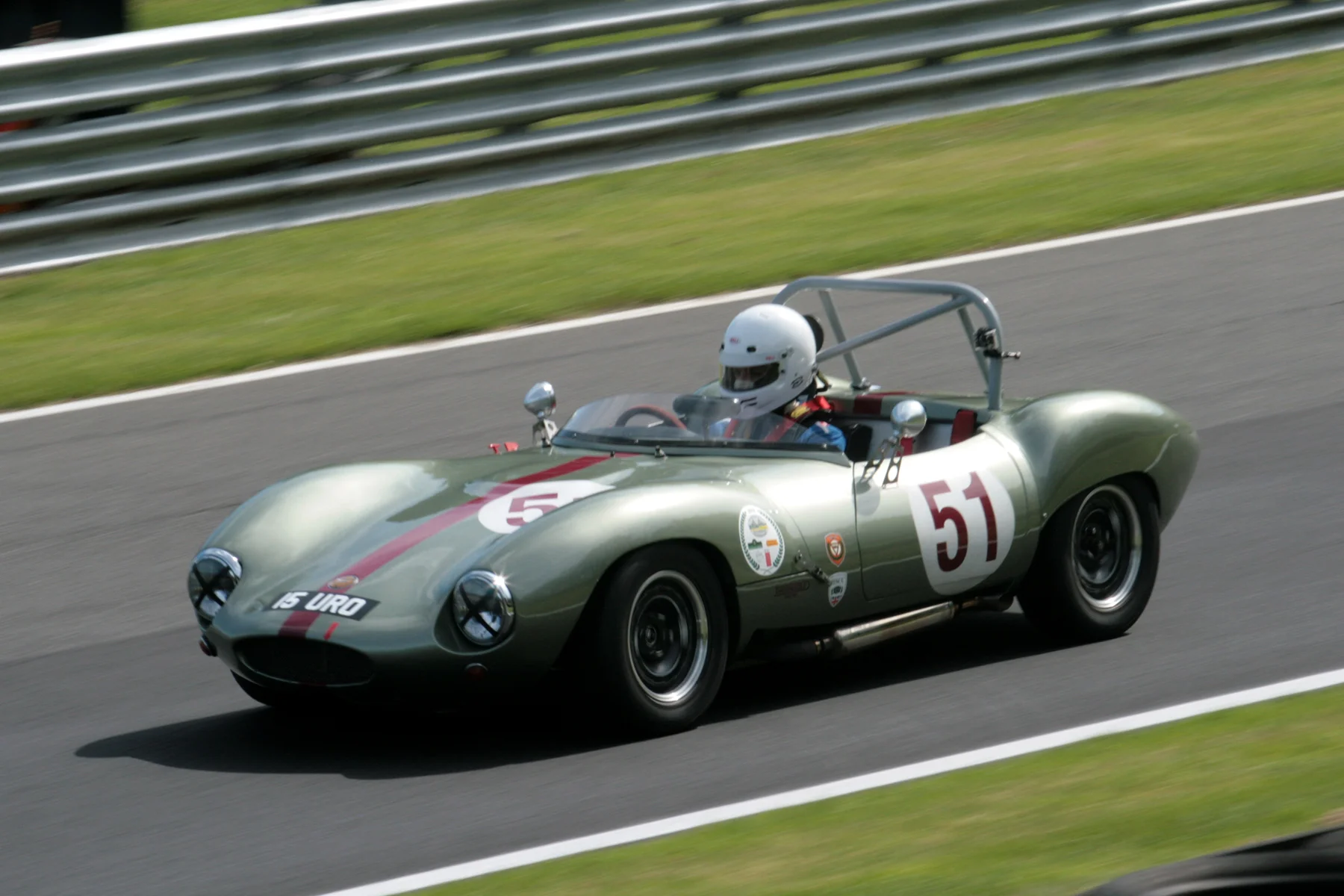 Shad Eddin in his Ginetta G4