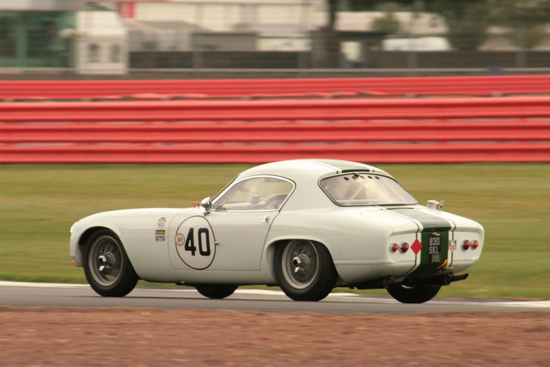 Barry Dye in his Lotus Elite Photo - JT