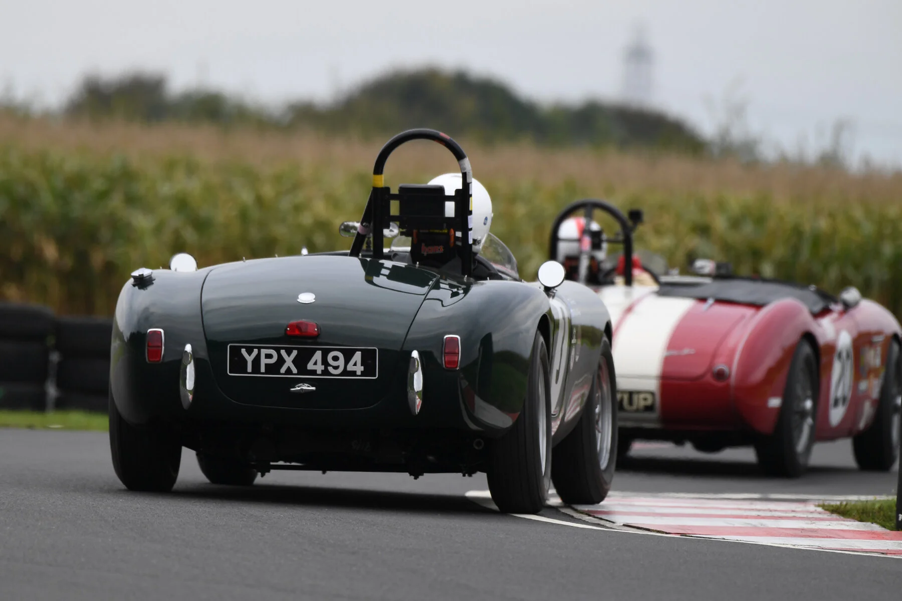 The lead battle. Robin Pearce gave Jonathan Abecassis a really hard time Photo - Jeff Bloxham