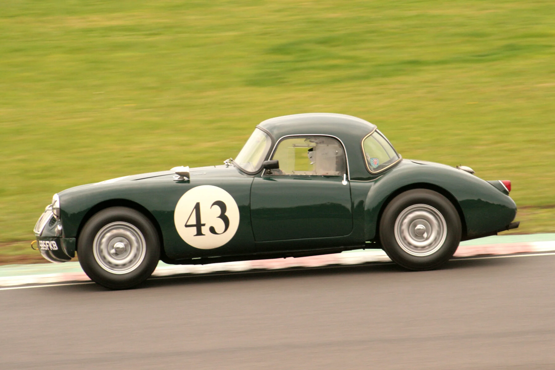 As does Rory Tollett but shortly to retire, in the MGA Photo - John Turner