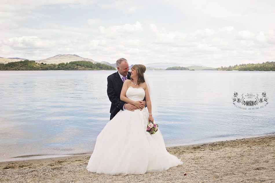 Lodge on Loch Lomond wedding
