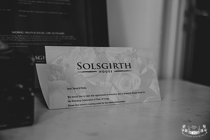 Solsgirth House wedding photography