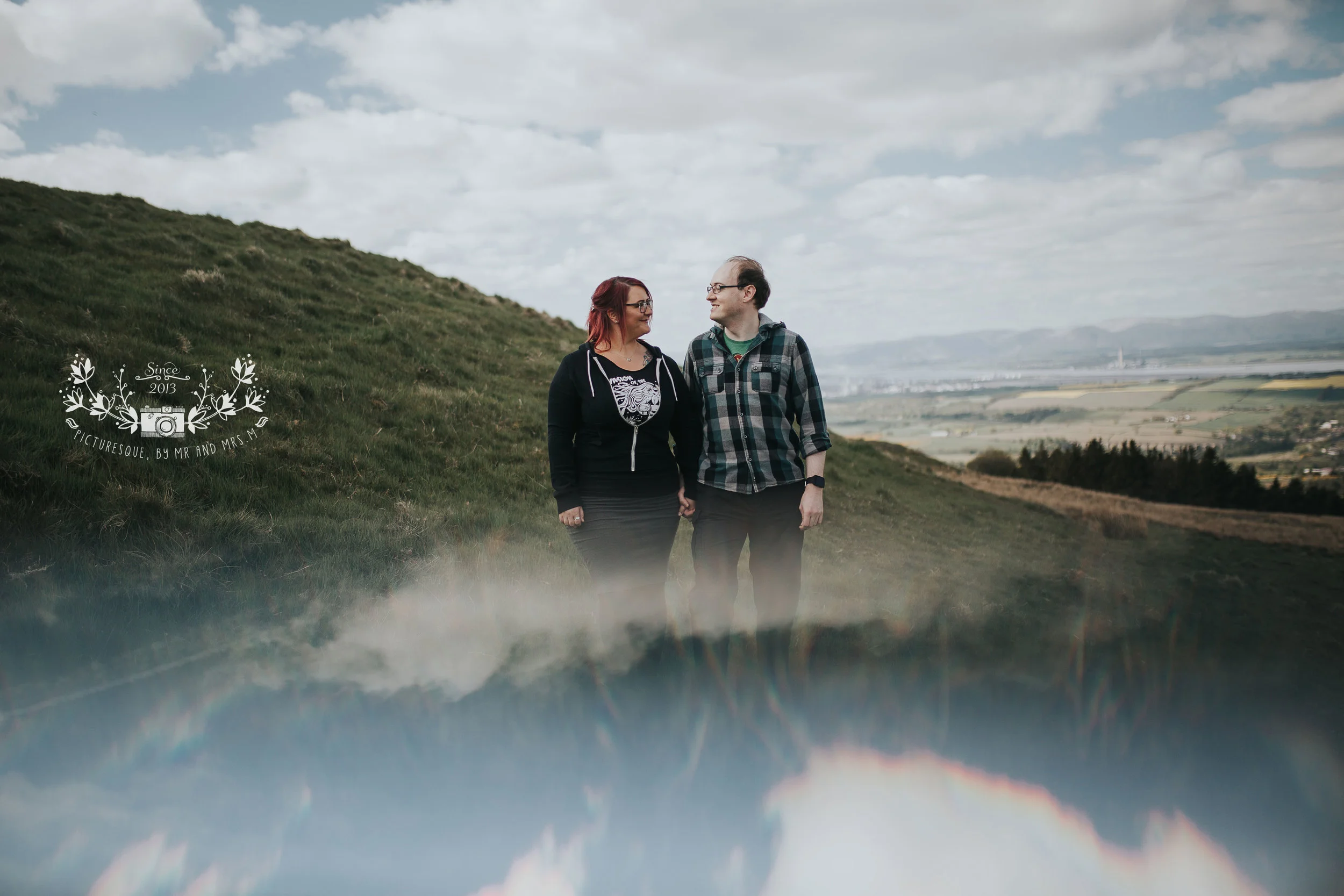 Cockleroy, Falkirk, engagement photos