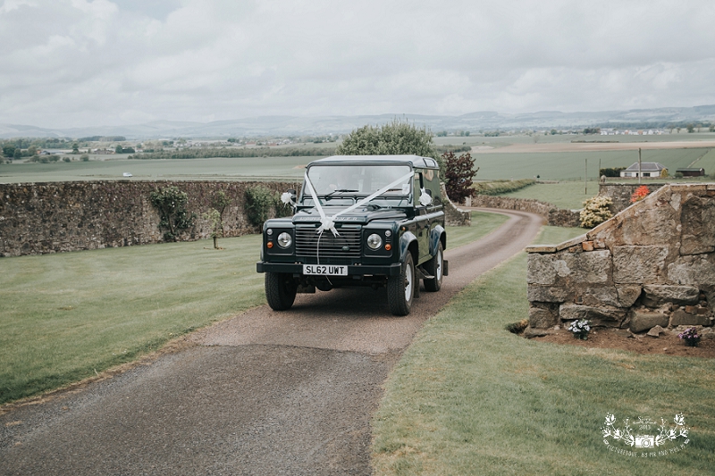 Scottish farm wedding photography