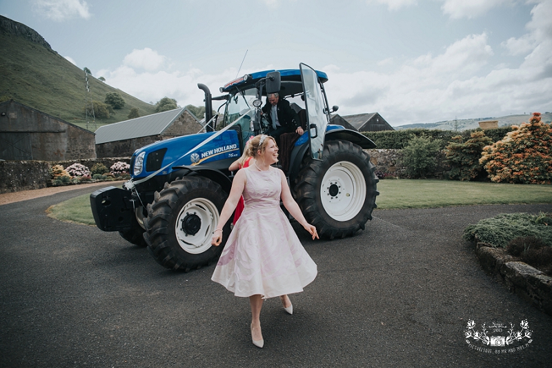 Scottish farm wedding photography