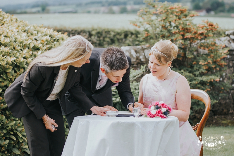 Scottish farm wedding photography