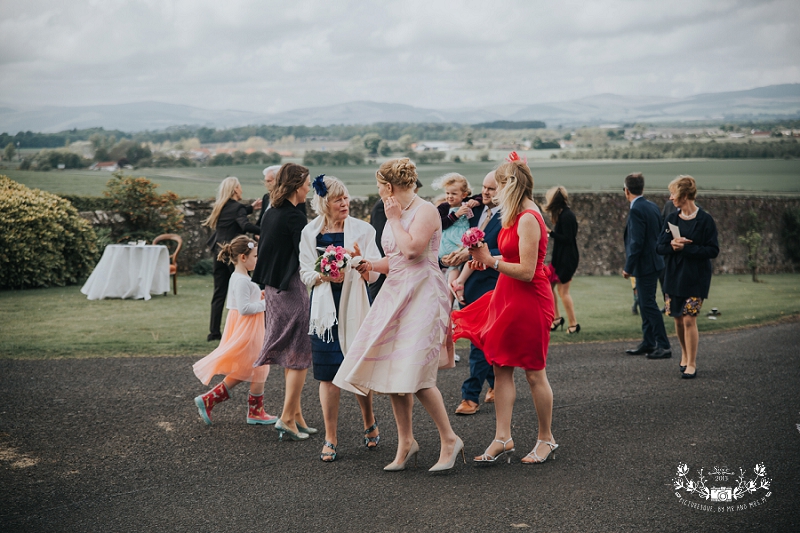 Scottish farm wedding photography