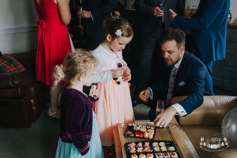 Scottish farm wedding photography