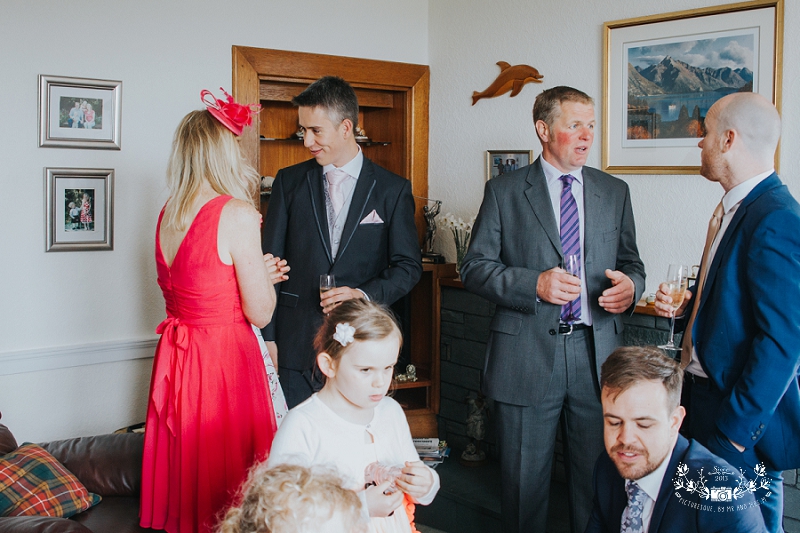 Scottish farm wedding photography