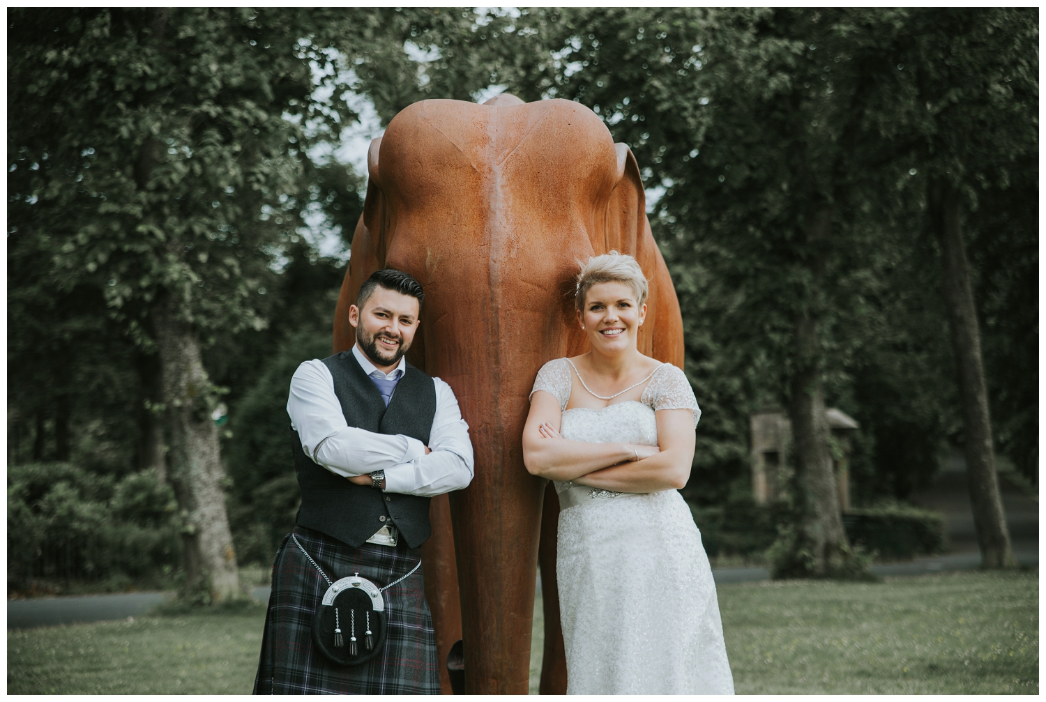 House for an Art Lover wedding photography