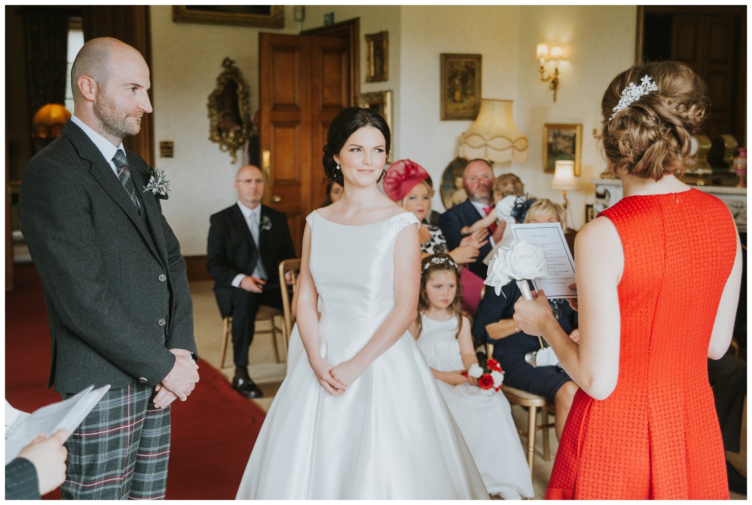 Guthrie Castle wedding photography