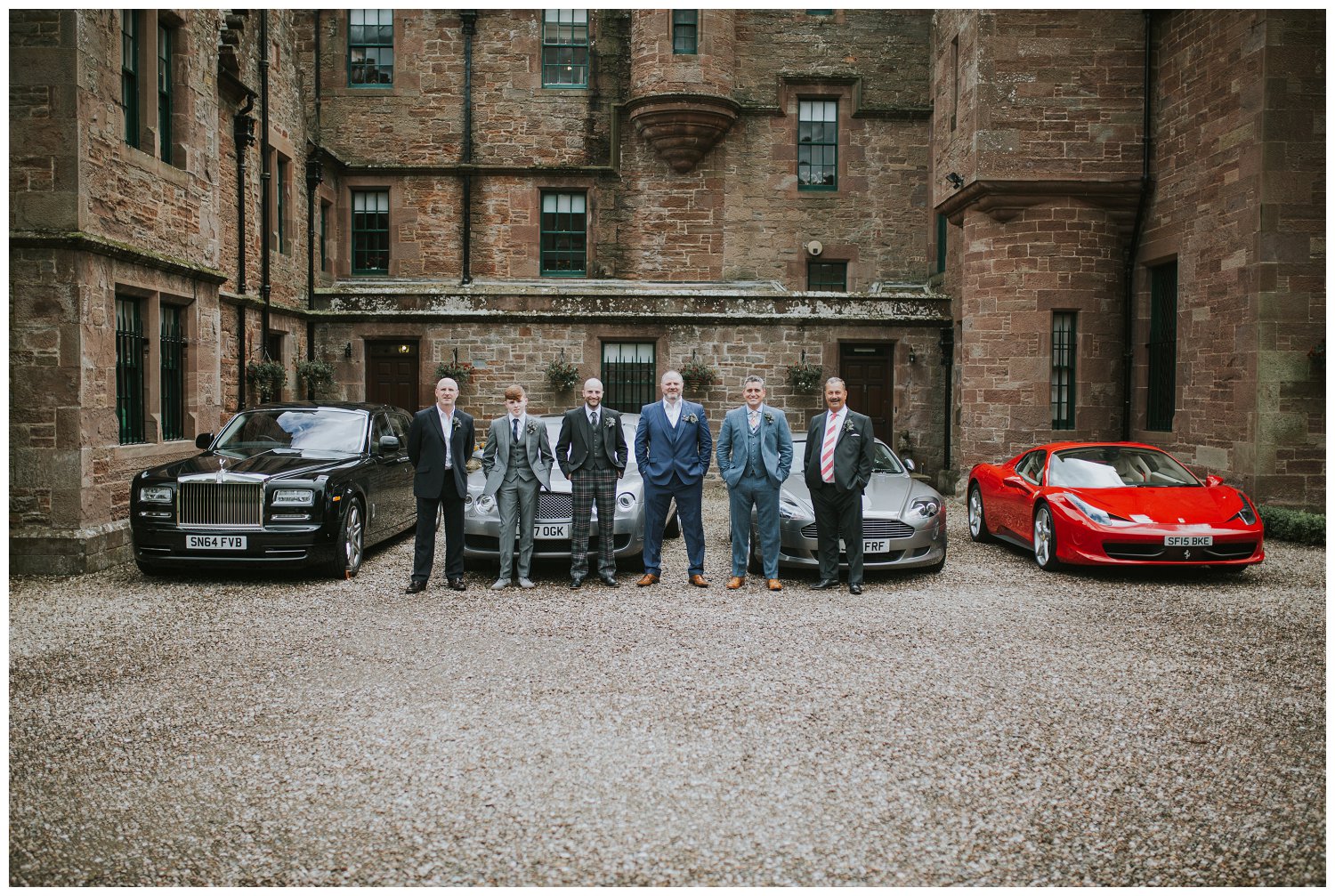 Guthrie Castle wedding photography