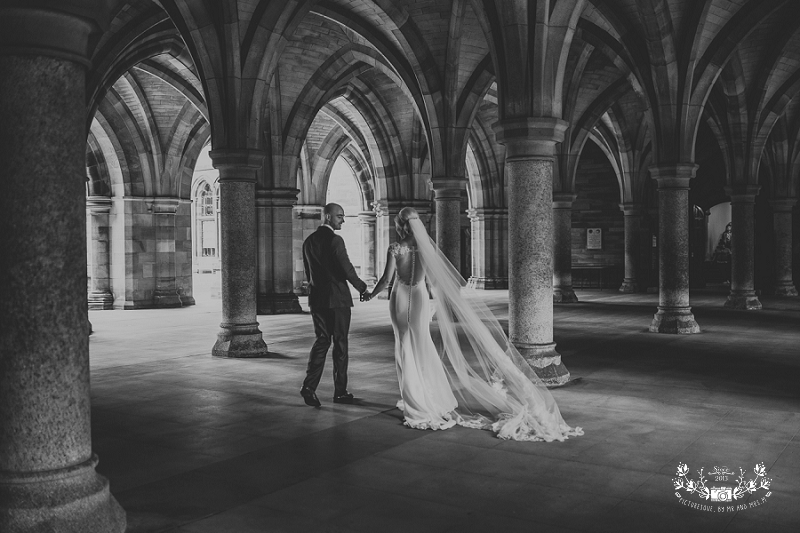 Glasgow University Chapel wedding