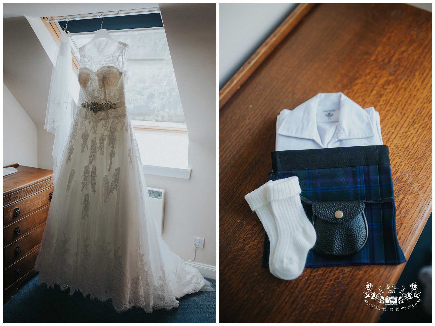 Fingask Castle wedding