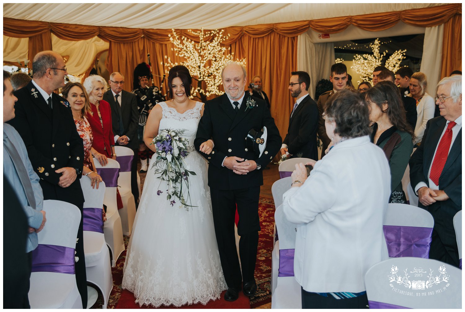 Fingask Castle wedding