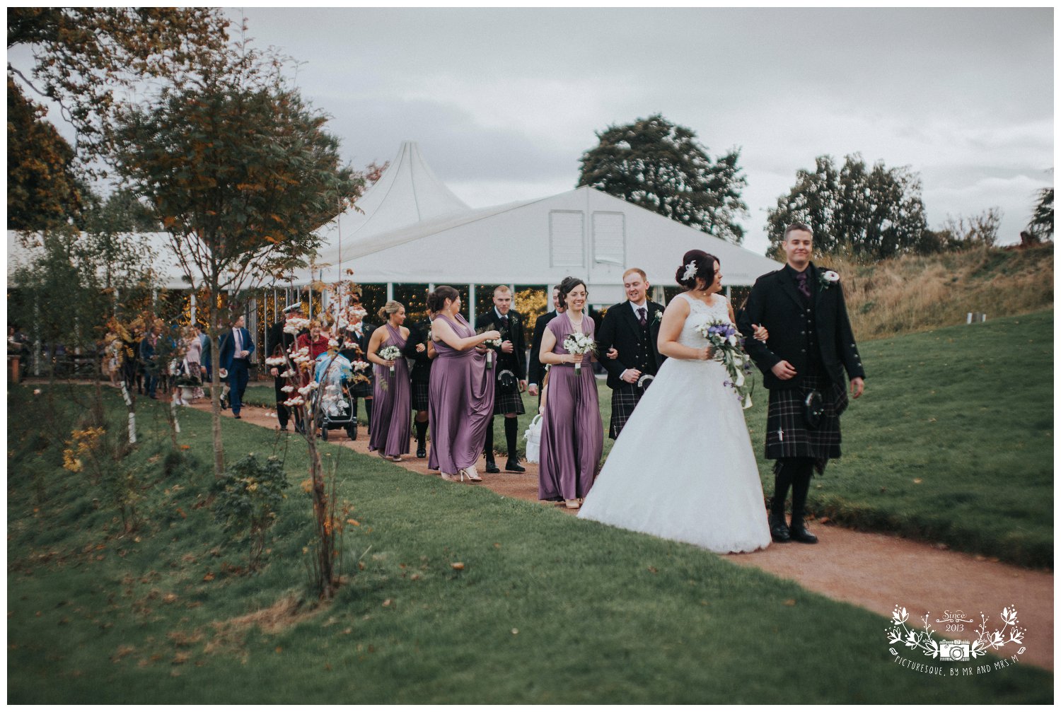 Fingask Castle wedding