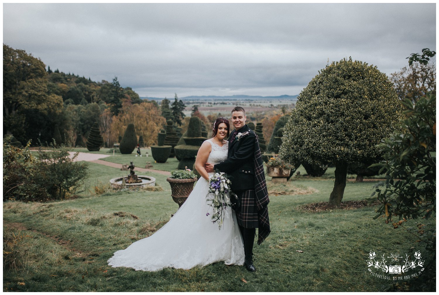 Fingask Castle wedding