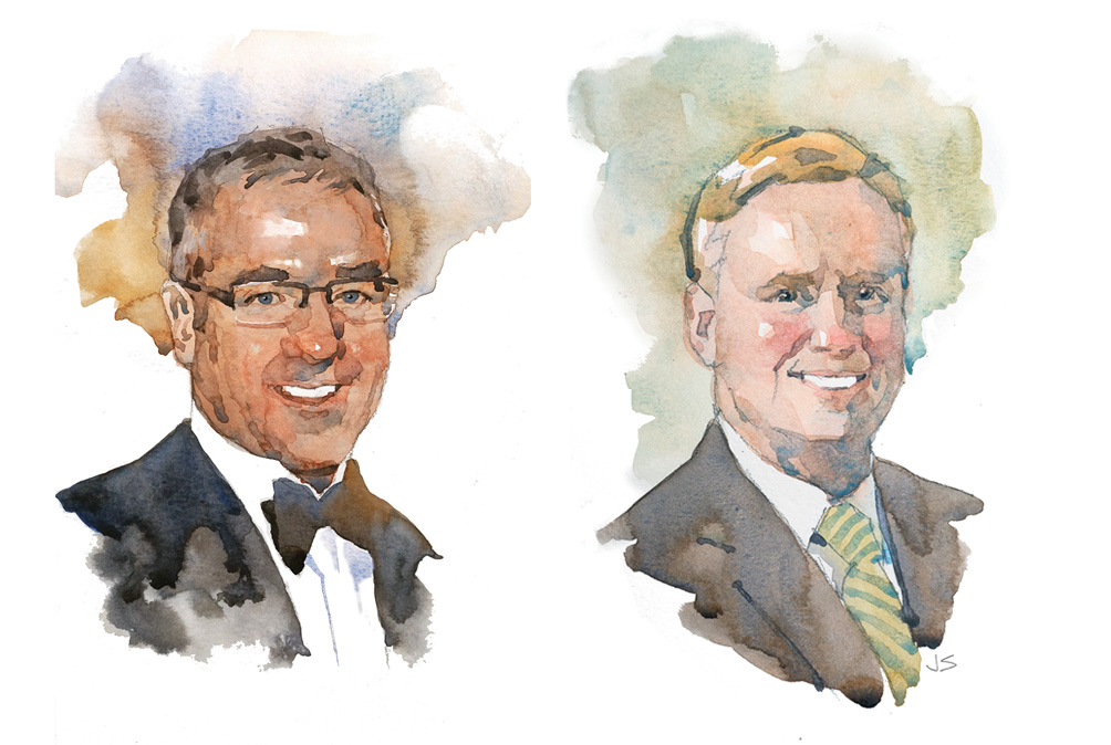 Watercolor portraits