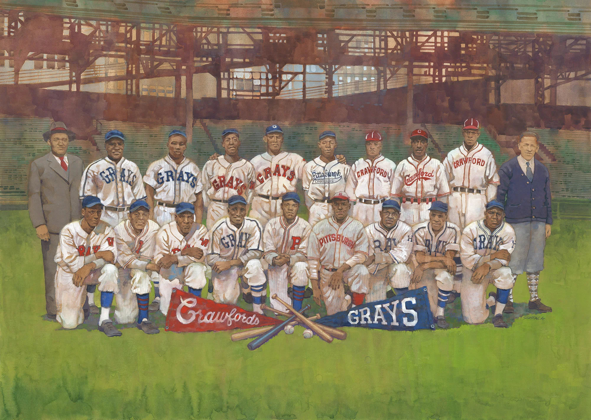 Pittsburgh's Pride All Time All Star Negro League Team