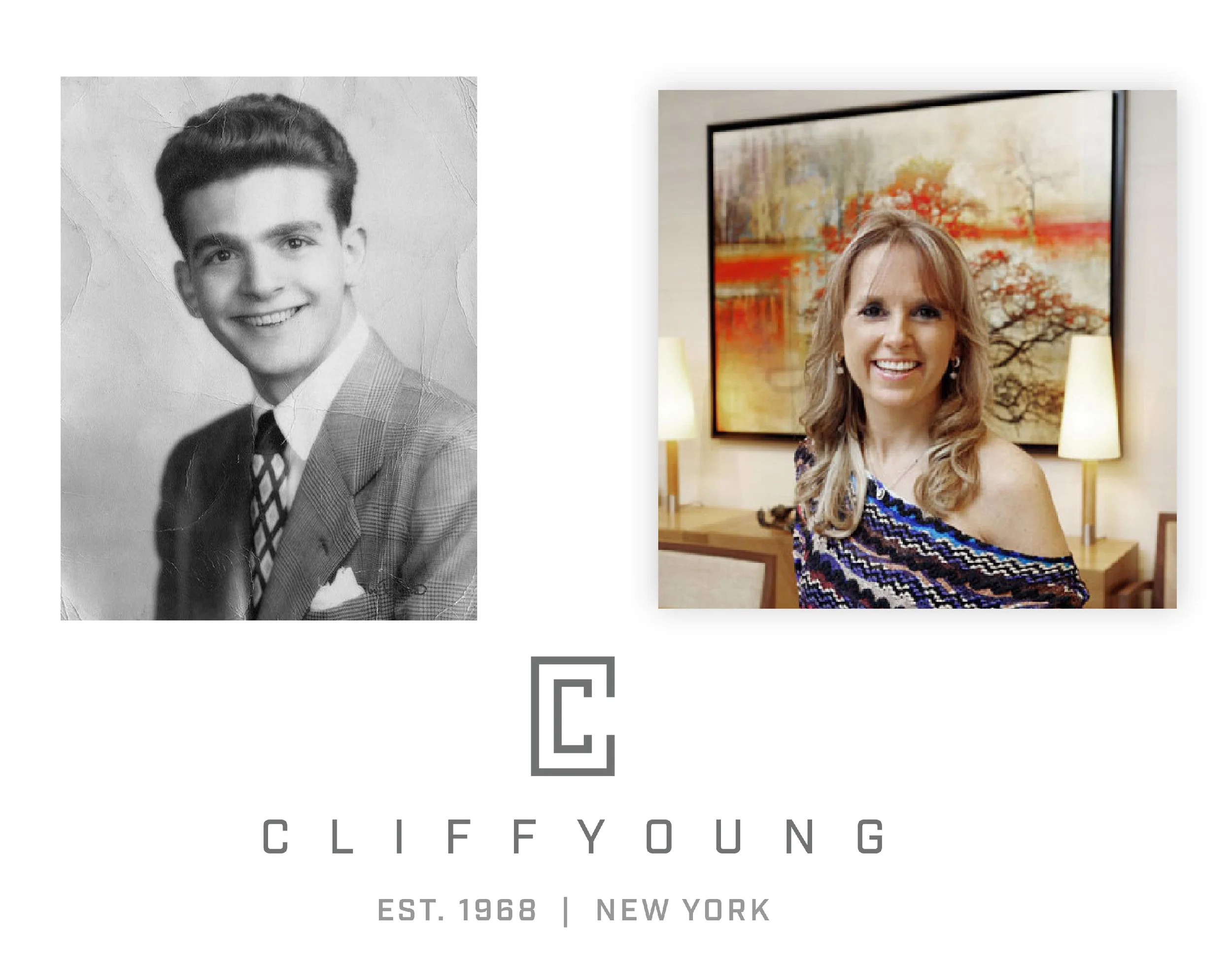 Cliff Young Ltd. founder Cliff Young + daughter &amp; current CEO Leslie Azzolina Zarra