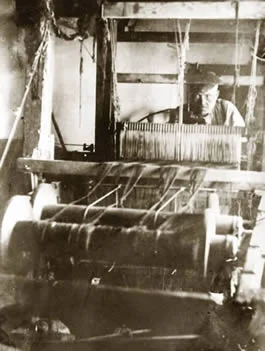 Handloom weaving - the occupation of Janet Jamieson's family