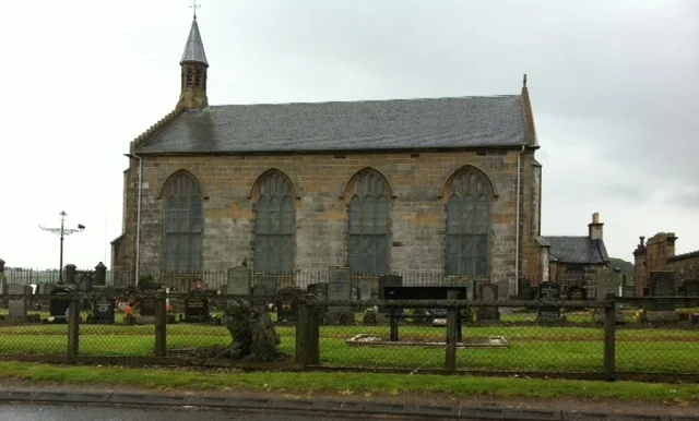 Shotts Cemetery, near Harthill, GGGF John Law is said to be buried there.
