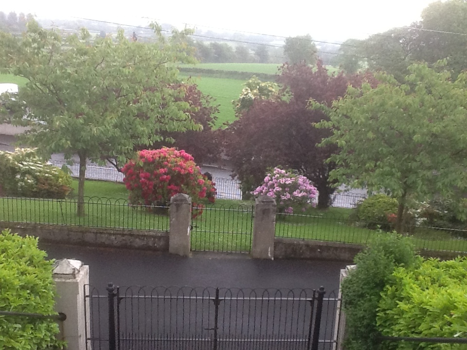 View from First Ballyeaston Presbyterian Church overlooking the Six Mile Water