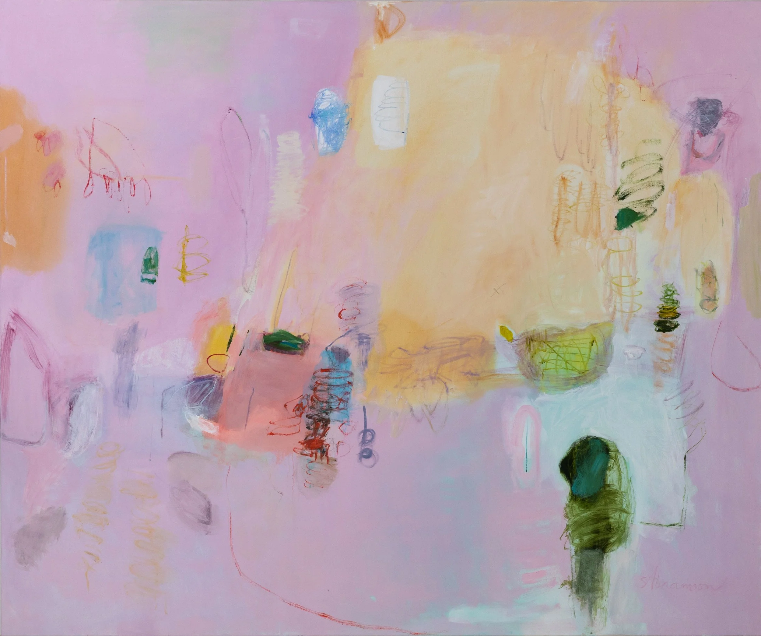 Arachne, 2021, oil on canvas, 60 x72 