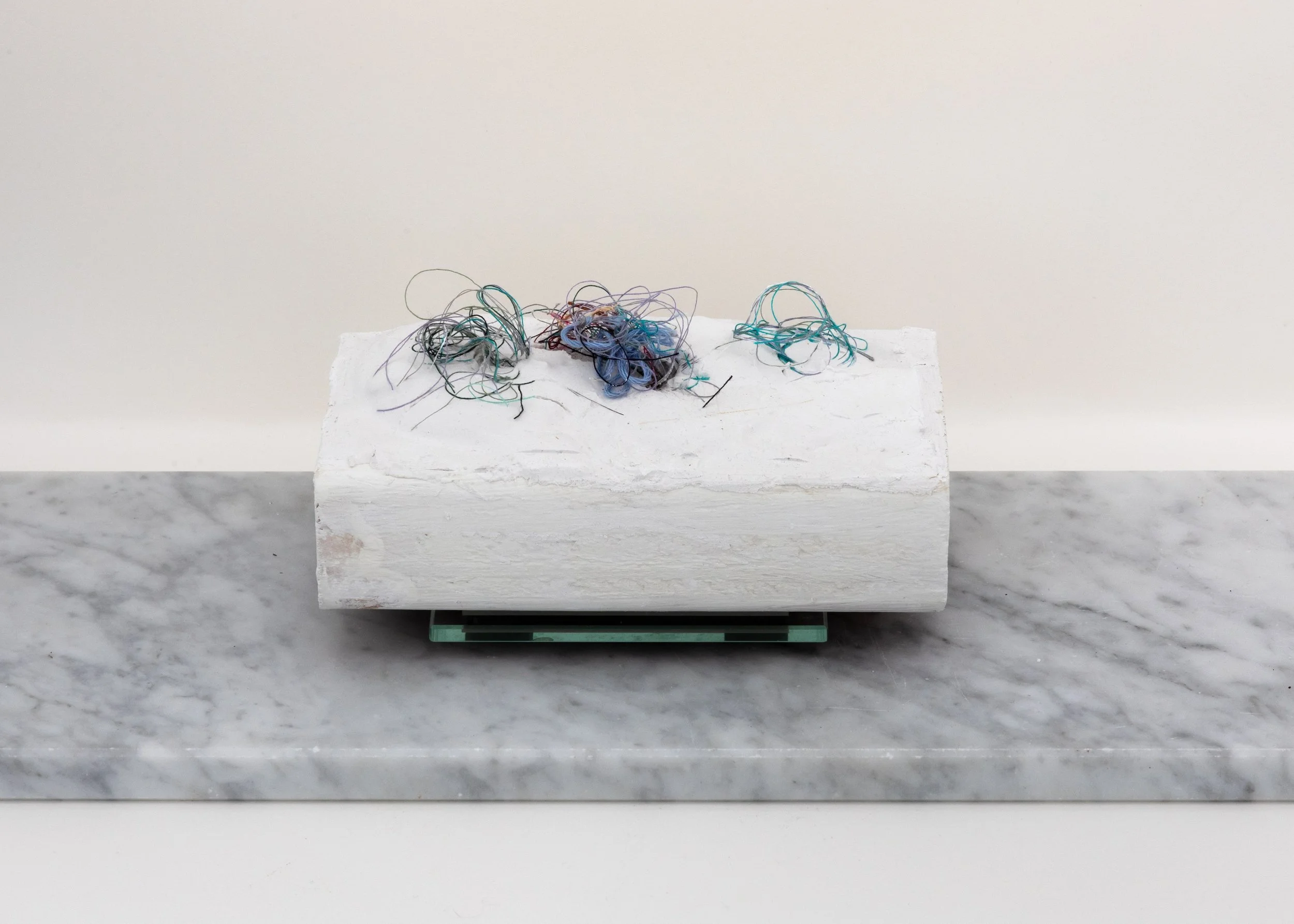 Threads, 2022, Wood Thread Paint