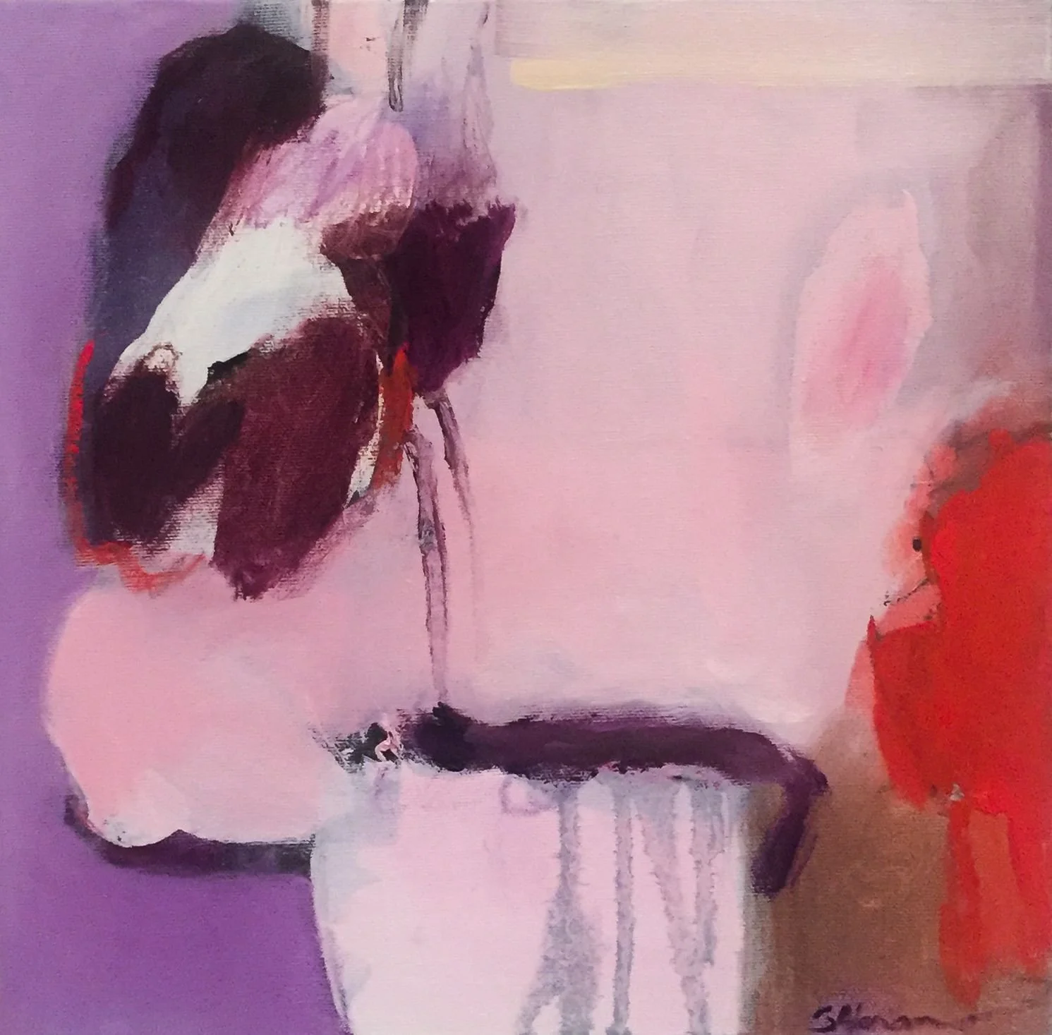 Plentitude, 2019, Oil on Canvas, 12" x 12"