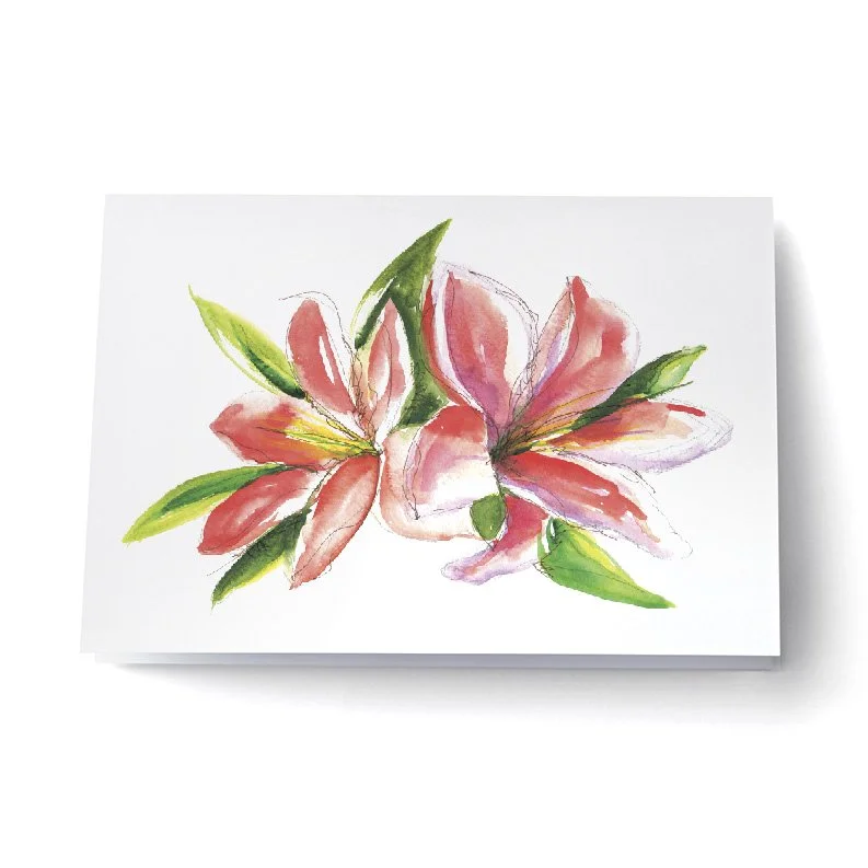 Carte de souhaits – Amaryllis